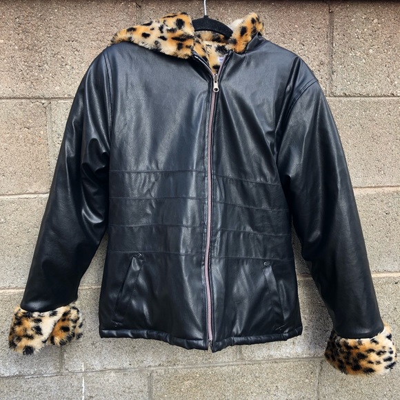 ZLC Collections Faux Fur Reversible Fuzzy Warm M - Picture 2 of 8